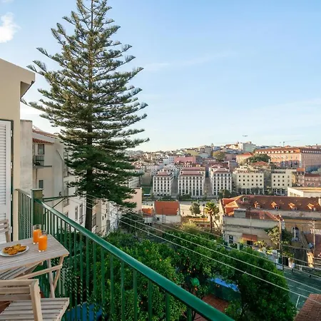 Whome - Mouraria Modern Living Breathtaking Views & Ac Apartment *